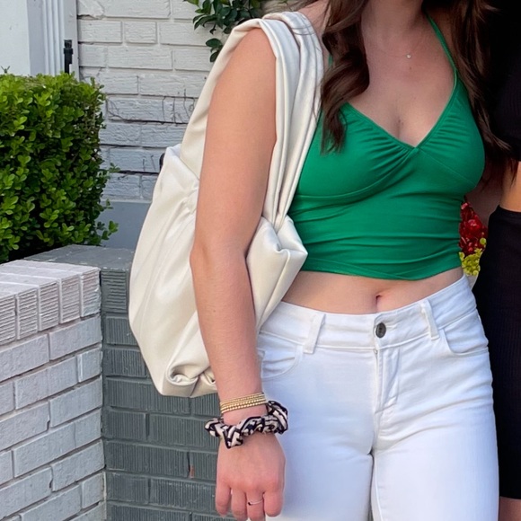 Sunday Best Tops - Sunday Best Polly Crop Top - XS